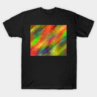 Colored Wax Pattern T-Shirt